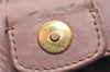 Authentic MIU MIU Vintage Leather 2Way Shoulder Tote Bag Pink 0146J