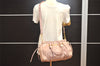Authentic MIU MIU Vintage Leather 2Way Shoulder Tote Bag Pink 0146J