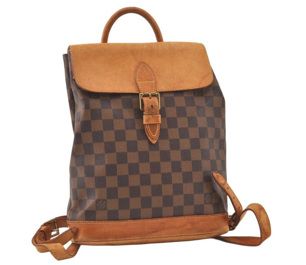 Authentic Louis Vuitton Damier Arlequin Backpack 100 ANV Model N99038 LV 0146K