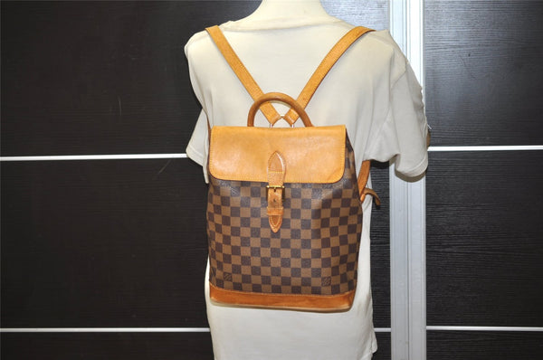 Authentic Louis Vuitton Damier Arlequin Backpack 100 ANV Model N99038 LV 0146K