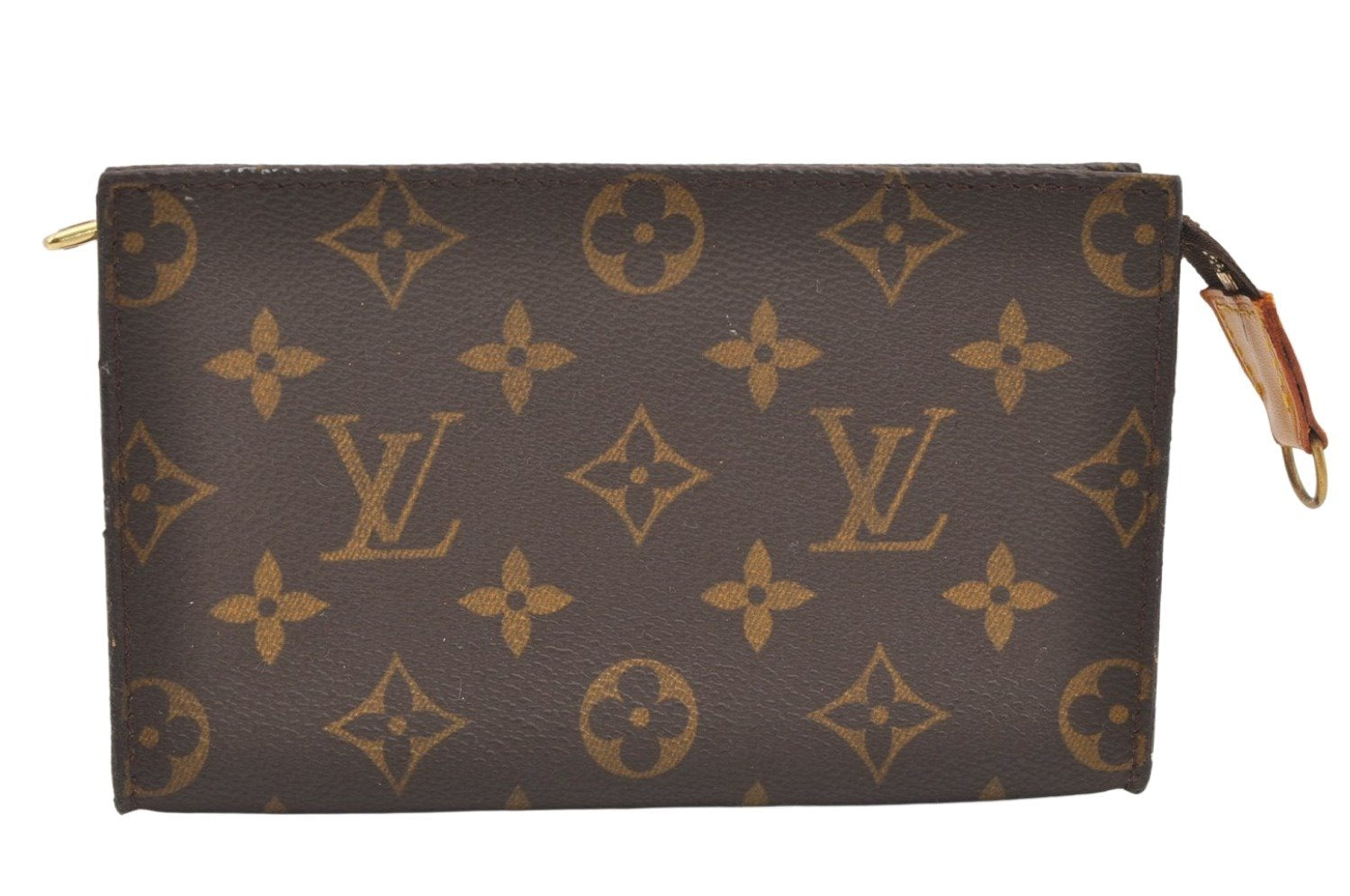Authentic Louis Vuitton Monogram Pouch For Bucket PM LV 0147K