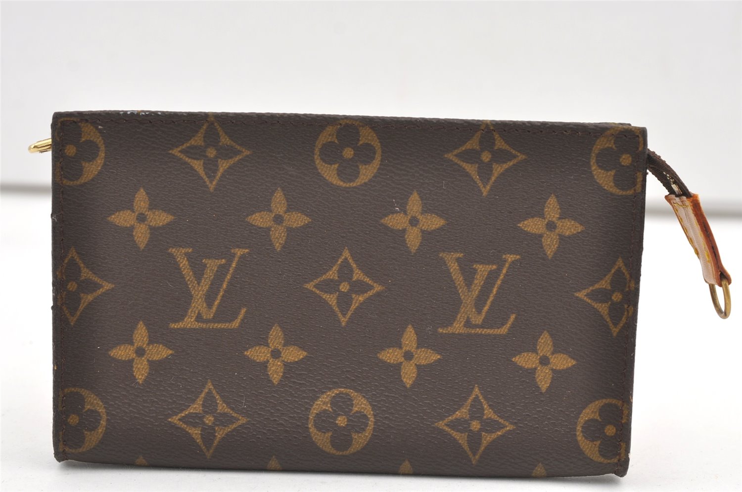 Authentic Louis Vuitton Monogram Pouch For Bucket PM LV 0147K