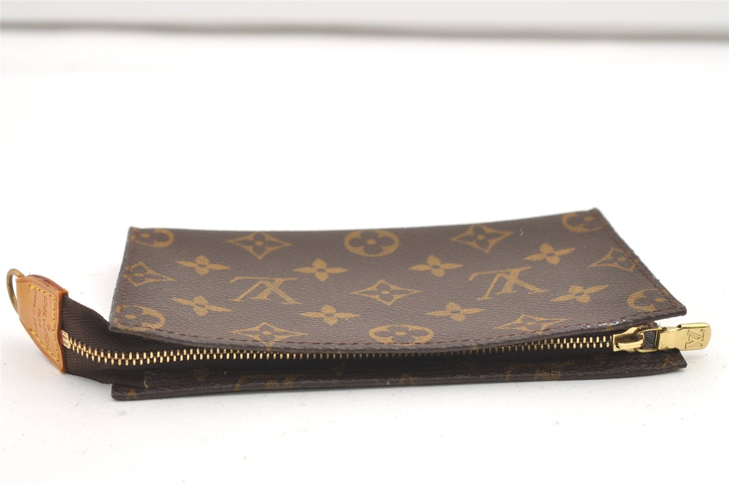 Authentic Louis Vuitton Monogram Pouch For Bucket PM LV 0147K