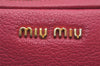 Authentic MIU MIU Madras Leather 2Way Shoulder Cross Bag Purse RT0539 Pink 0148J