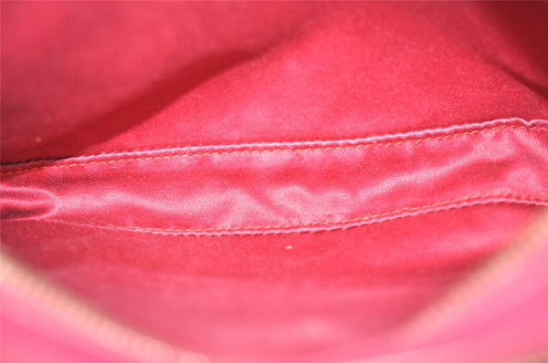 Authentic MIU MIU Madras Leather 2Way Shoulder Cross Bag Purse RT0539 Pink 0148J
