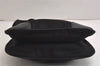 Authentic PRADA Nylon Tessuto Leather Shoulder Cross Body Bag Purse Black 0148K