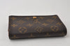 Auth Louis Vuitton Monogram Porte Monnaie Billets Tresor Wallet M61730 LV 0149J