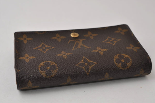 Auth Louis Vuitton Monogram Porte Monnaie Billets Tresor Wallet M61730 LV 0150J