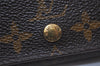 Auth Louis Vuitton Monogram Porte Monnaie Billets Tresor Wallet M61730 LV 0150J