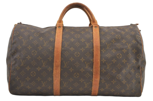 Authentic Louis Vuitton Monogram Keepall 50 Travel Boston Bag Old Model LV 0151K