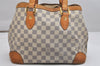 Authentic Louis Vuitton Damier Azur Hampstead PM N51207 Shoulder Tote Bag 0152K