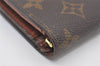 Auth Louis Vuitton Monogram Porte Monnaie Billets Tresor Wallet M61730 LV 0154J