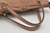 Authentic GUCCI Mayfair 2Way Tote Bag GG Canvas Leather 269894 Brown 0156K