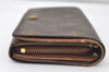 Auth Louis Vuitton Monogram Porte Monnaie Billets Tresor Wallet M61730 LV 0157J