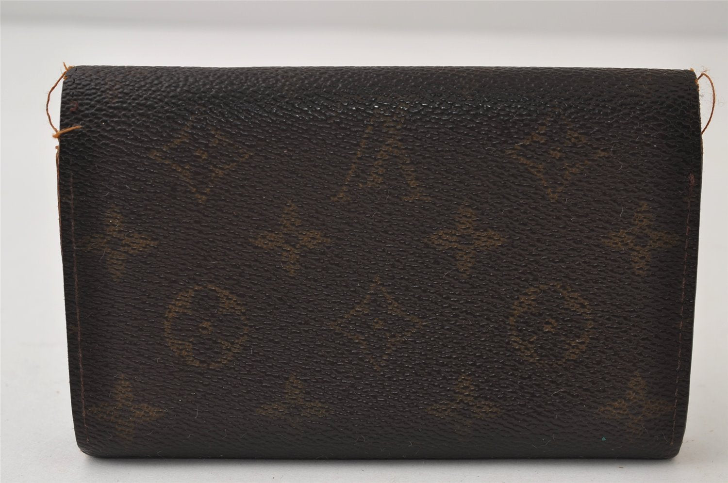 Auth Louis Vuitton Monogram Porte Monnaie Billets Tresor Wallet M61730 LV 0158J