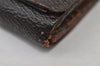 Auth Louis Vuitton Monogram Porte Monnaie Billets Tresor Wallet M61730 LV 0158J