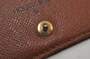 Auth Louis Vuitton Monogram Porte Monnaie Billets Tresor Wallet M61730 LV 0158J