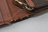 Auth Louis Vuitton Monogram Porte Monnaie Billets Tresor Wallet M61730 LV 0158J