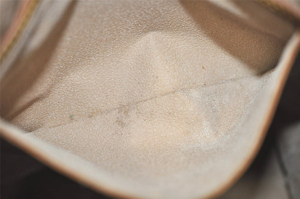 Authentic Louis Vuitton Monogram Bucket GM Shoulder Tote Bag M42236 Junk 0159I