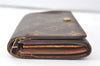 Auth Louis Vuitton Monogram Porte Monnaie Billets Tresor Wallet LV Junk 0159J