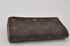 Auth Louis Vuitton Monogram Porte Monnaie Billets Tresor Wallet M61730 LV 0160J