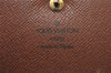 Auth Louis Vuitton Monogram Porte Monnaie Billets Tresor Wallet M61730 LV 0160J