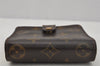 Authentic Louis Vuitton Monogram Compact Zip Bifold Wallet M61667 LV Junk 0161J