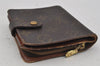 Authentic Louis Vuitton Monogram Compact Zip Bifold Wallet Purse M61667 LV 0162J