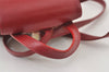 Authentic BURBERRY Nova Check Canvas Leather Backpack Beige Brown Junk 0164K