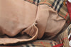 Authentic BURBERRY Nova Check Canvas Leather Backpack Beige Brown Junk 0164K