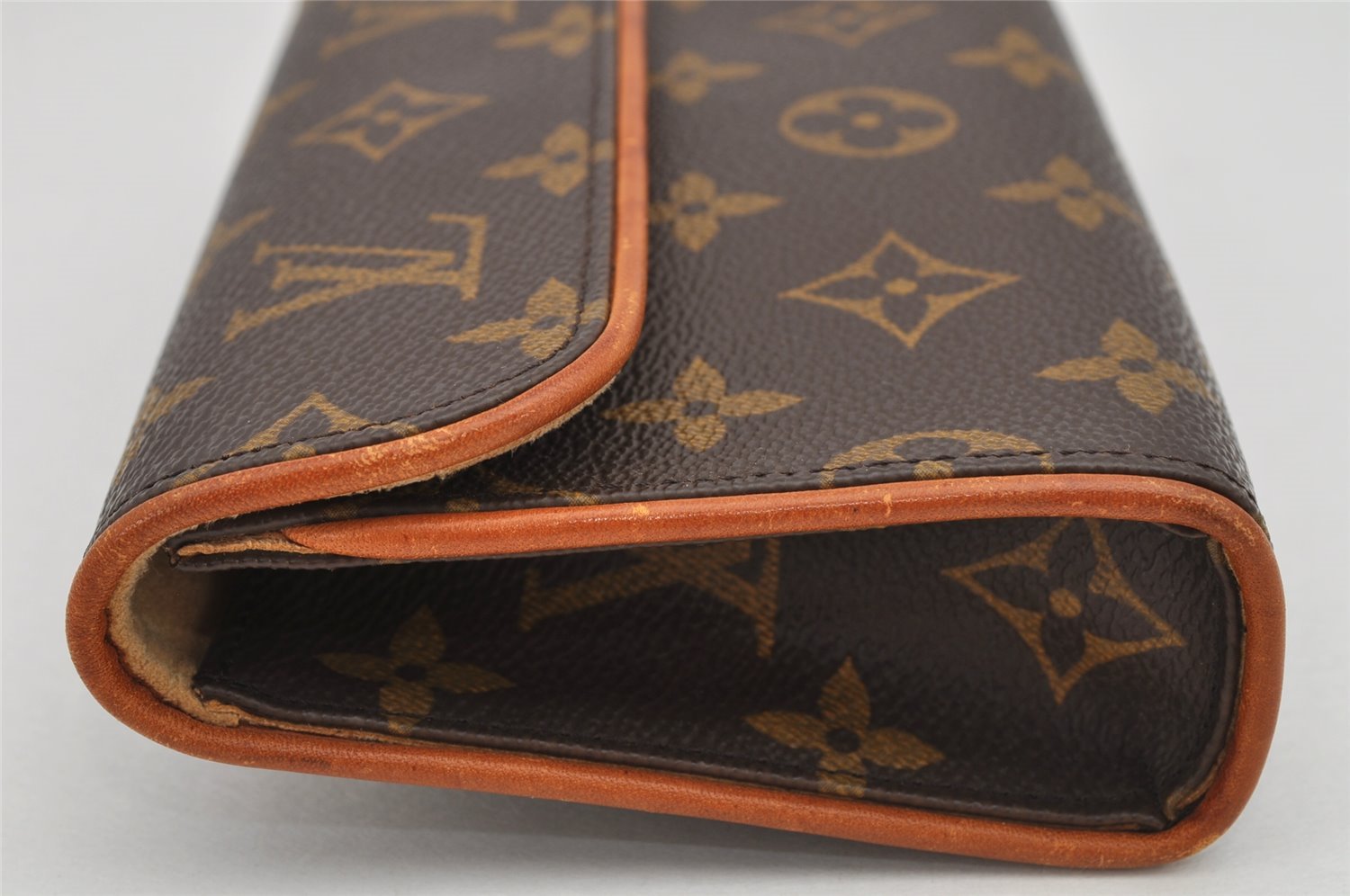 Auth Louis Vuitton Monogram Pochette Florentine Pouch Waist Bag M51855 LV 0165K