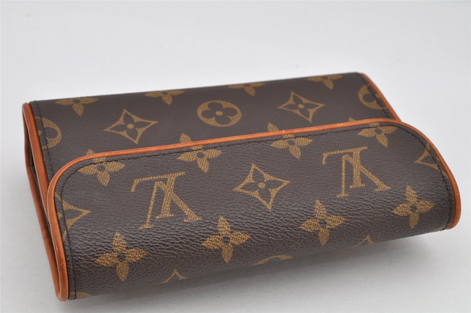 Auth Louis Vuitton Monogram Pochette Florentine Pouch Waist Bag M51855 LV 0165K