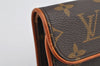 Auth Louis Vuitton Monogram Pochette Florentine Pouch Waist Bag M51855 LV 0165K