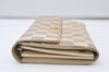 Authentic Louis Vuitton Damier Azur Portefeuille Sarah Wallet N61735 LV 0166J