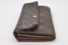 Authentic Louis Vuitton Monogram Portefeuille Sarah Purse Wallet M61734 LV 0168J