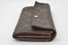 Authentic Louis Vuitton Monogram Portefeuille Sarah Purse Wallet M61734 LV 0168J