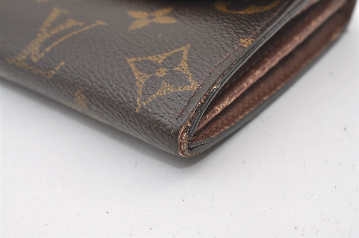 Authentic Louis Vuitton Monogram Portefeuille Sarah Purse Wallet M61734 LV 0168J