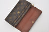 Authentic Louis Vuitton Monogram Portefeuille Sarah Purse Wallet M61734 LV 0168J