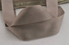Authentic PRADA Vintage Nylon Tessuto Leather Shoulder Tote Bag White 0168K