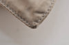 Authentic PRADA Vintage Nylon Tessuto Leather Shoulder Tote Bag White 0168K