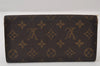 Auth Louis Vuitton Monogram Pochette Porte Monnaie Credit Wallet M61723 LV 0169J