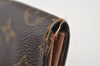 Auth Louis Vuitton Monogram Pochette Porte Monnaie Credit Wallet M61723 LV 0169J