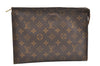 Auth Louis Vuitton Monogram Poche Toilette 26 Cosmetics Pouch Old Model LV 0169K