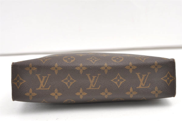 Auth Louis Vuitton Monogram Poche Toilette 26 Cosmetics Pouch Old Model LV 0169K