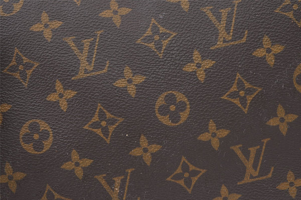 Auth Louis Vuitton Monogram Trousse Toilette 28 Clutch Bag M47522 LV Junk 0170K