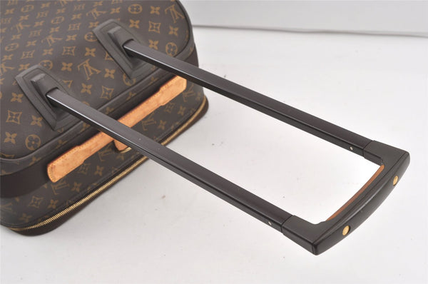 Authentic Louis Vuitton Monogram Pegase 55 Travel Suitcase M23294 LV Junk 0171K