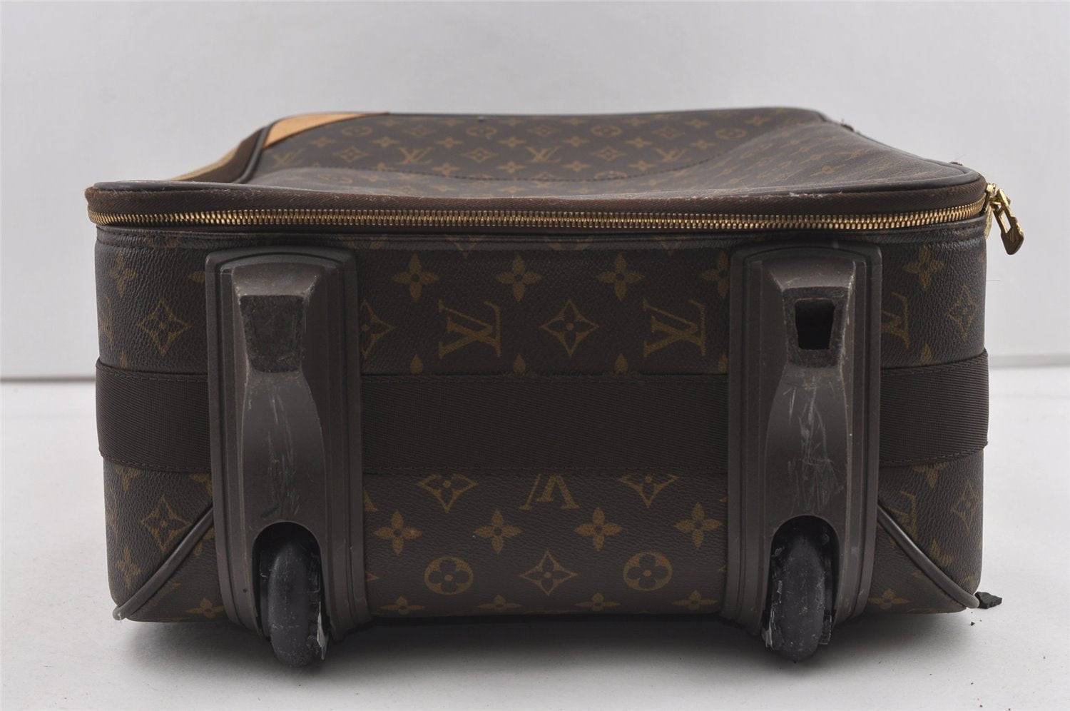 Authentic Louis Vuitton Monogram Pegase 55 Travel Suitcase M23294 LV Junk 0171K