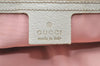 Authentic GUCCI Sherry Line Tote Bag GG Canvas Leather 137396 Pink 0172K