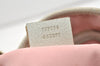 Authentic GUCCI Sherry Line Tote Bag GG Canvas Leather 137396 Pink 0172K