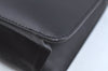 Authentic Christian Dior Vintage Hand Bag Purse Leather Black CD 0175I